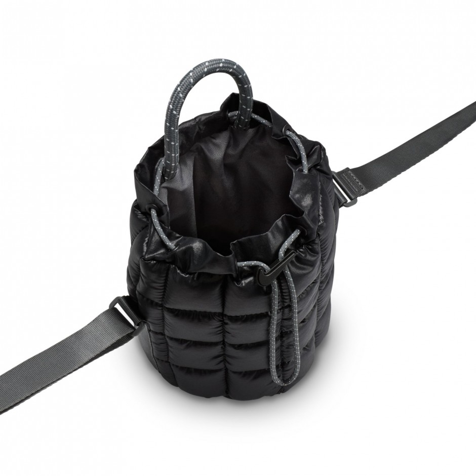 Γυναικεία Τσάντα Tote Μαύρη - Nike Sportswear Puffle Tiny