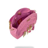SPRAYGROUND HANGING CHARMS HANDBAG B8075 Pink Image 2