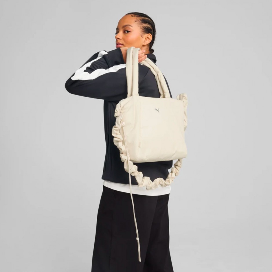 PUMA SLOUCHY SMALL SHOPPER 091444-01 Ecru