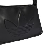 Γυναικεία Τσάντα Ώμου Μαύρη - adidas Originals Outline Trefoil Εικόνα 3