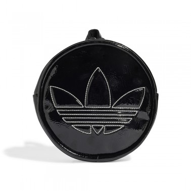 Γυναικεία Τσάντα Πλάτης Μαύρη - adidas Originals Adicolor Premium Round