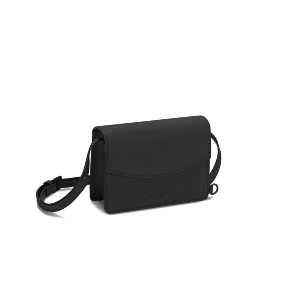 Τσάντα Crossbody Μαύρη - Gaston Luga Spläsh Pix