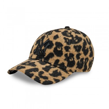 NEW ERA WMNS LEOPARD 9FORTY NEYYAN  60364195 Brown