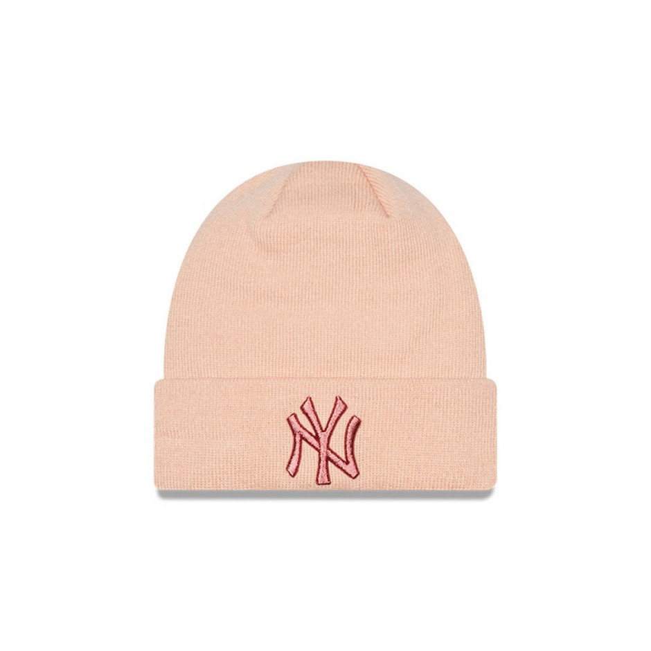 Γυναικείο Σκουφάκι NEW ERA WMNS METALLIC LOGO BEANIE NEYYAN Ροζ 0284823 
