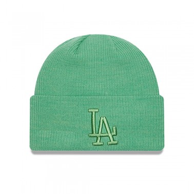NEW ERA WMNS RIB WIDE CUFF BEANIE LOSDOD 60364198 Green