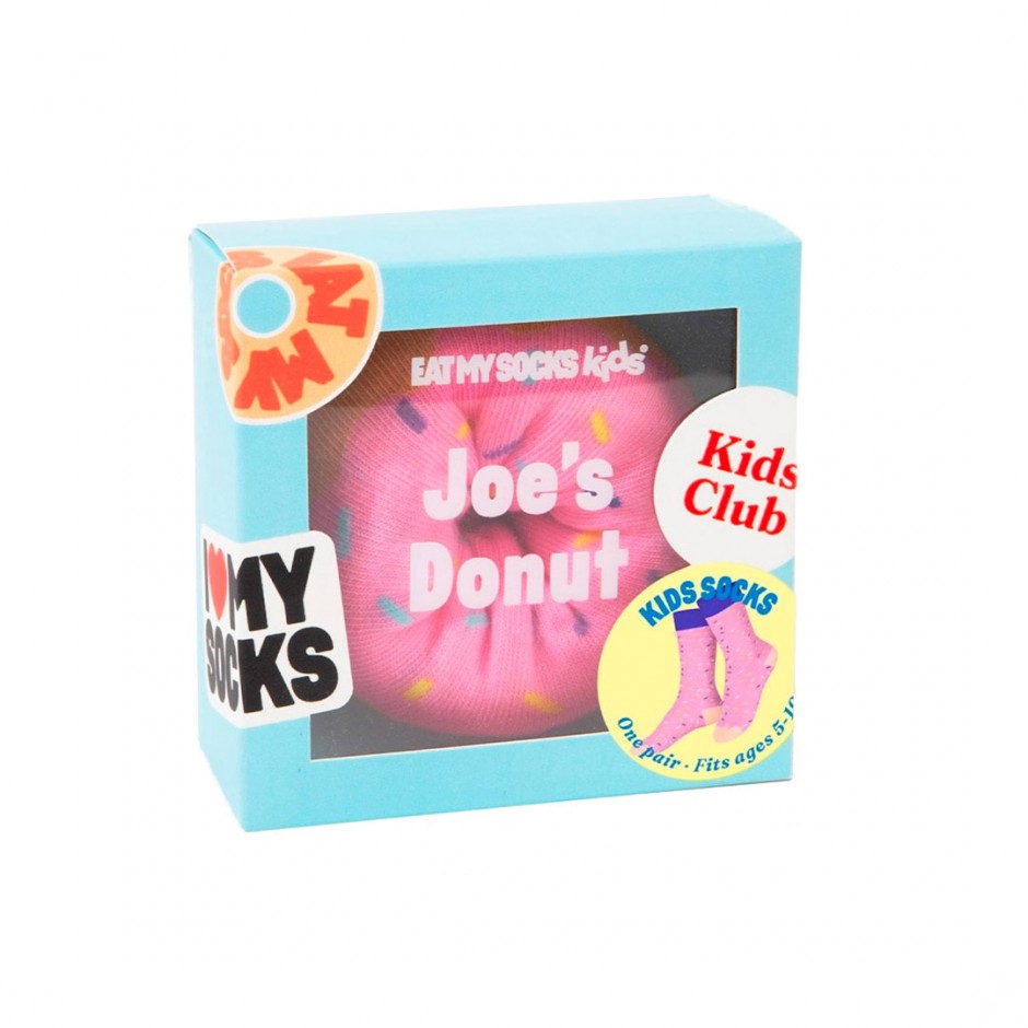 EAT MY SOCKS KIDS JOES DONUT EMSKIDDP Pink