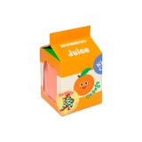 EAT MY SOCKS KIDS JUICE ORANGE EMSSKFF1ORJ Colorful Image 