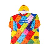 Παιδικό Poncho Πολύχρωμο - Bee Unusual 'Play With Me' Εικόνα 