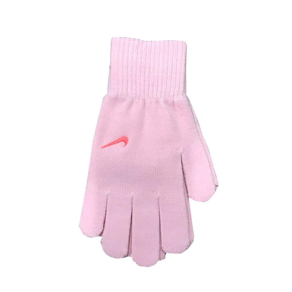 Παιδικά Γάντια NIKE Y KNIT SWOOSH TG 2.0 Ροζ N.100.0667-634 