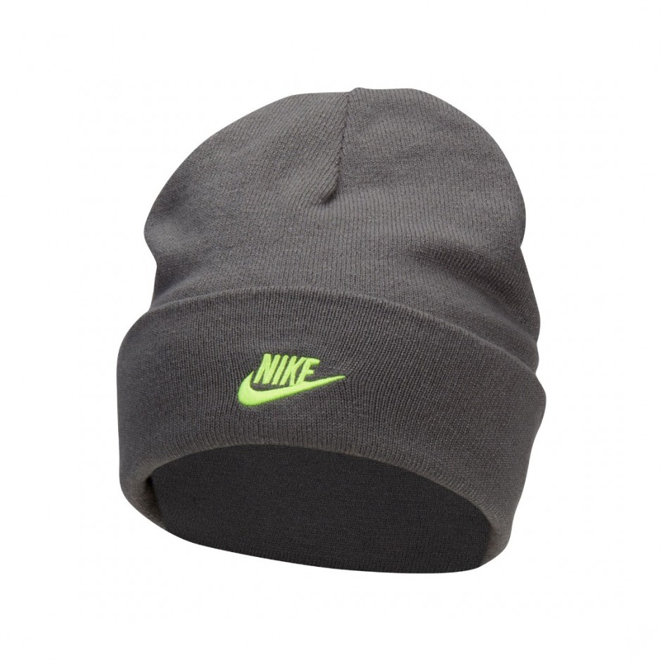 NIKE K NK PEAK BEANIE TC SMILEY FB6493-068 Coal